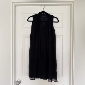 DKNY Black Sleeveless Dress